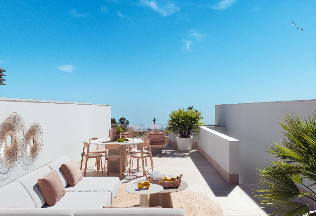 Rindu māja San Pedro del Pinatar, Murcia, Spānijā 3 istabas, 104 m2 Nr. 145062