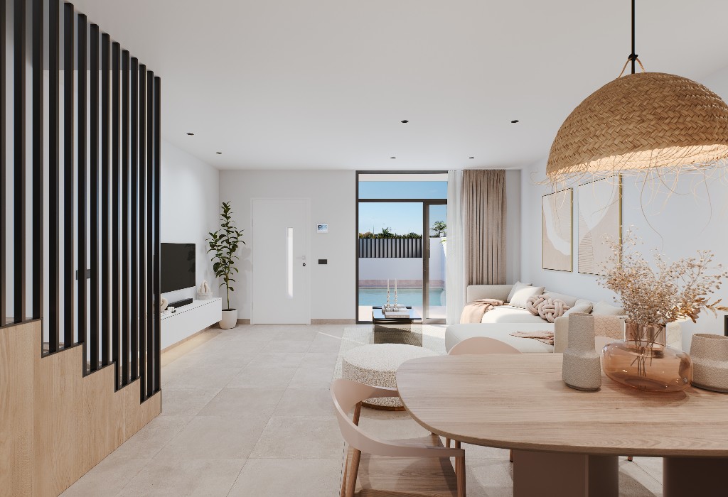 Rindu māja San Pedro del Pinatar, Murcia, Spānijā 3 istabas, 104 m2 Nr. 145062