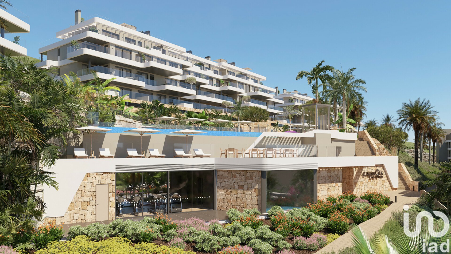 Lägenhet i Mijas, Malaga, Spanien 3 sovrum, 130 kvm. Nr. 154180