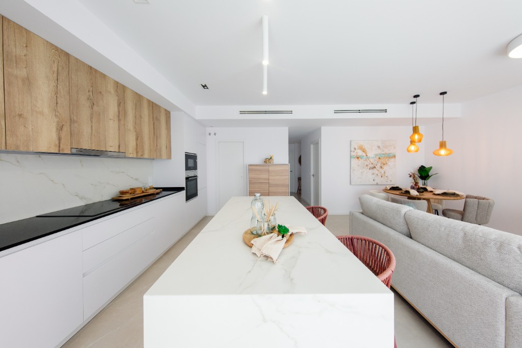 Квартира в Финестрат, Аликанте, Испания 2 спальни, 112м2 №145018