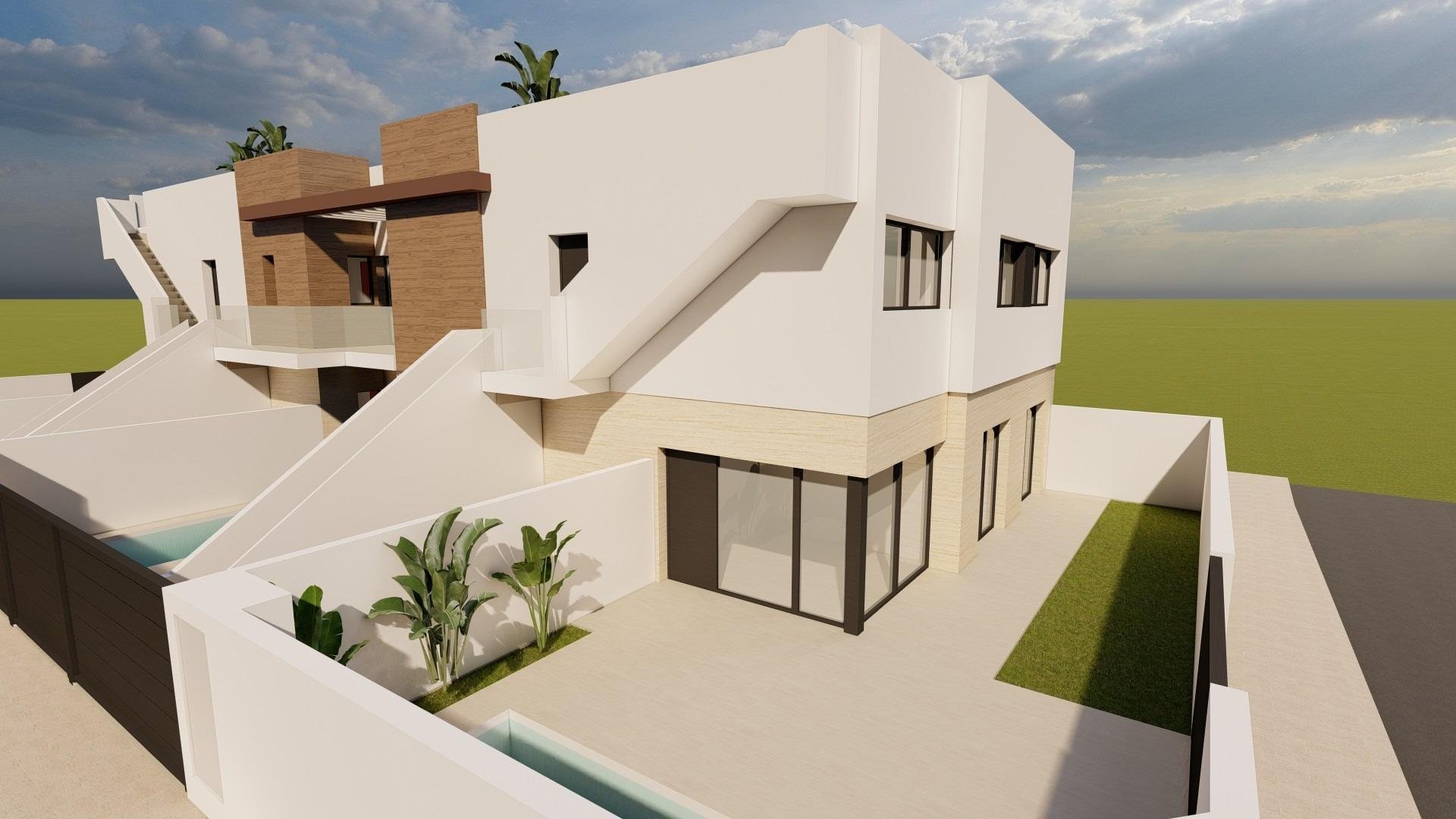 Bungalow in Lo Pagan, Murcia, Spain 2 bedrooms, 75 sq.m. No. 189368