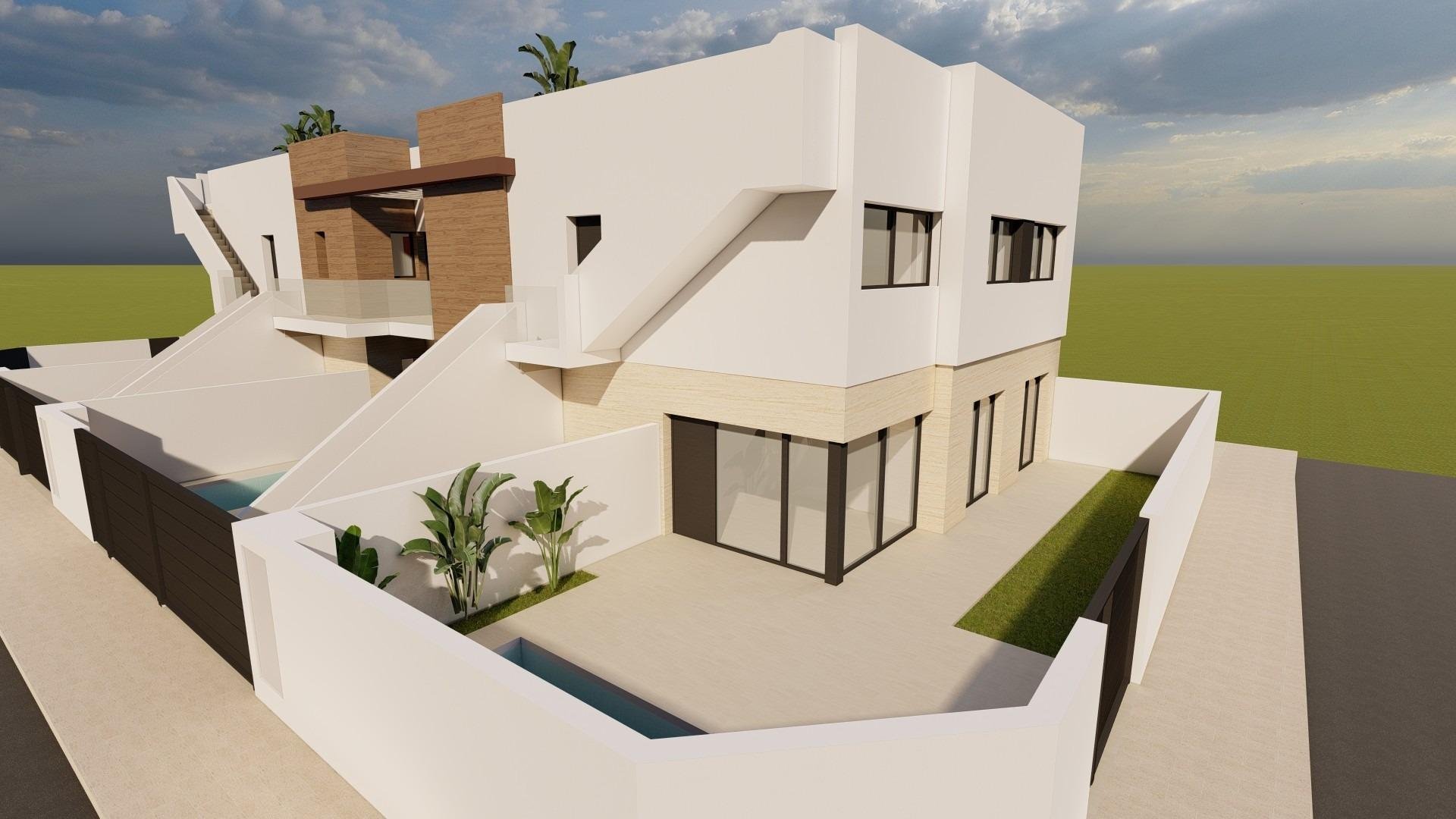 Bungalow in Lo Pagan, Murcia, Spain 2 bedrooms, 75 sq.m. No. 189368