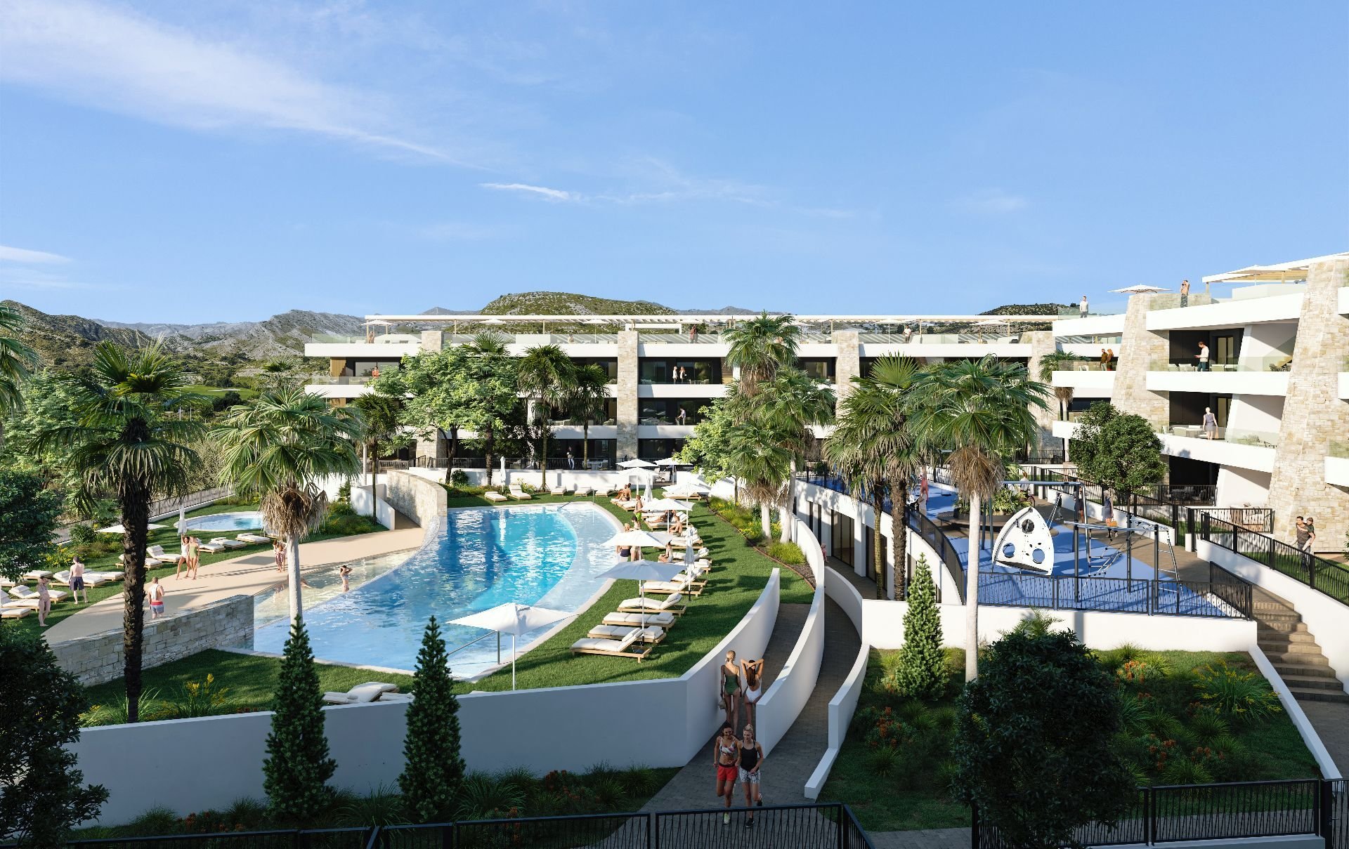 Apartament w Monforte del Cid, Alicante, Hiszpania 2 sypialnie, 110 mkw. nr 187024