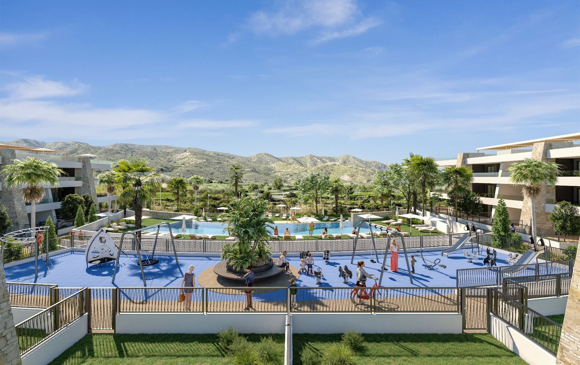 Apartament w Monforte del Cid, Alicante, Hiszpania 2 sypialnie, 110 mkw. nr 187024