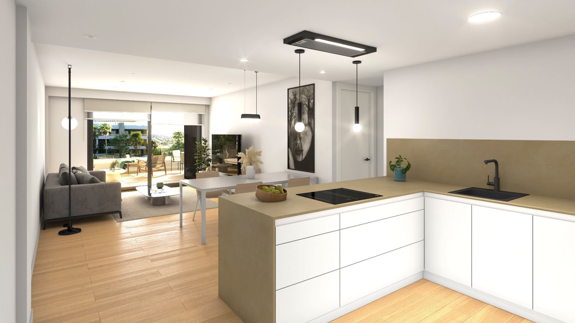 Apartament w Monforte del Cid, Alicante, Hiszpania 2 sypialnie, 110 mkw. nr 187024