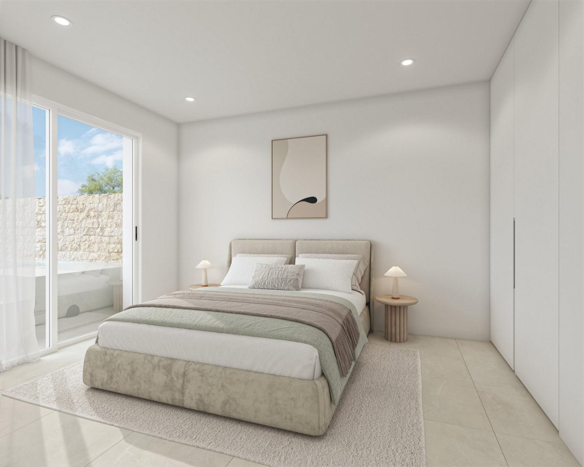 Bungalow a Pilar de la Horadada, Alicante, Spagna 2 camere da letto, 103 mq. N° 134283