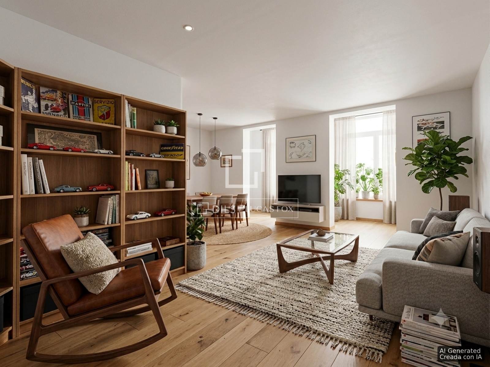 Wohnung in Barcelona, Spanien 3 Schlafzimmer, 150 m2 Nr. 195606