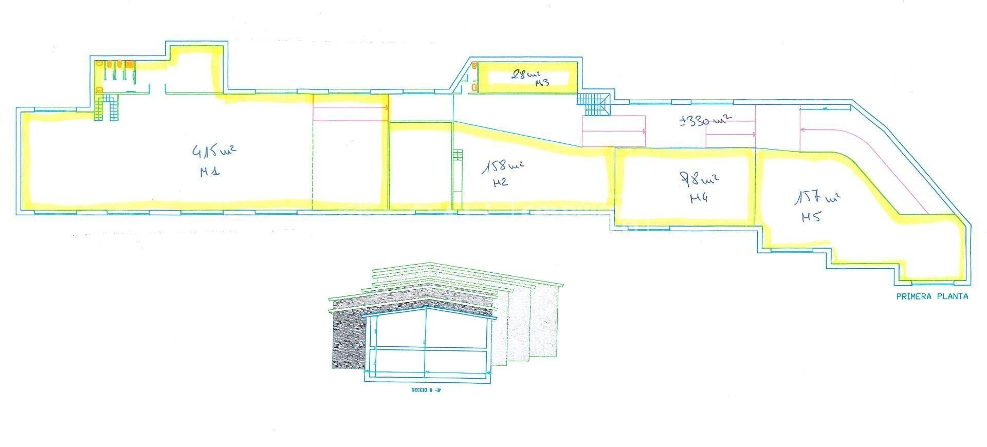 Commercial property in Principado De Andorra (Ninguna Poblacion Tiene C.P.), Lleida, Spain 1186 sq.m. No. 160523