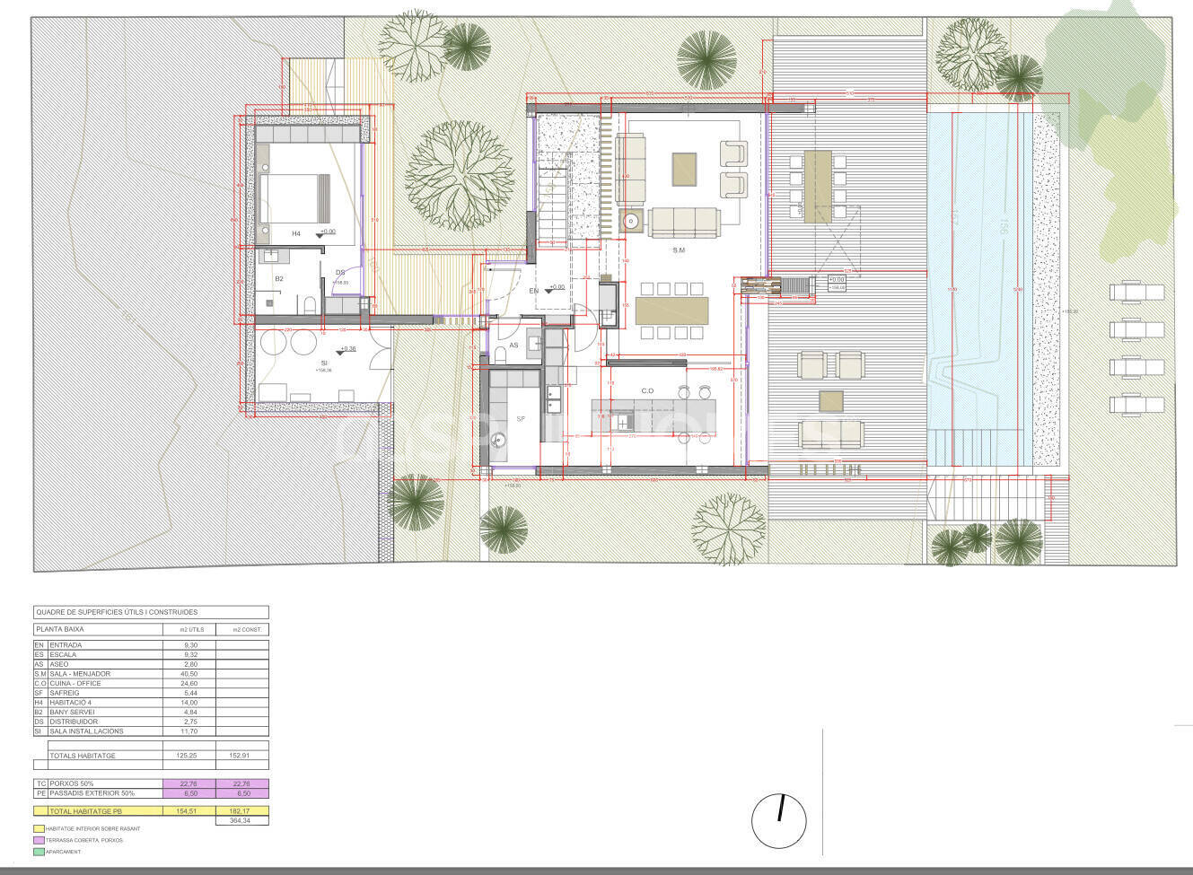 Villa à Barcelona, Espagne 5 chambres, 312 m2 No. 139757