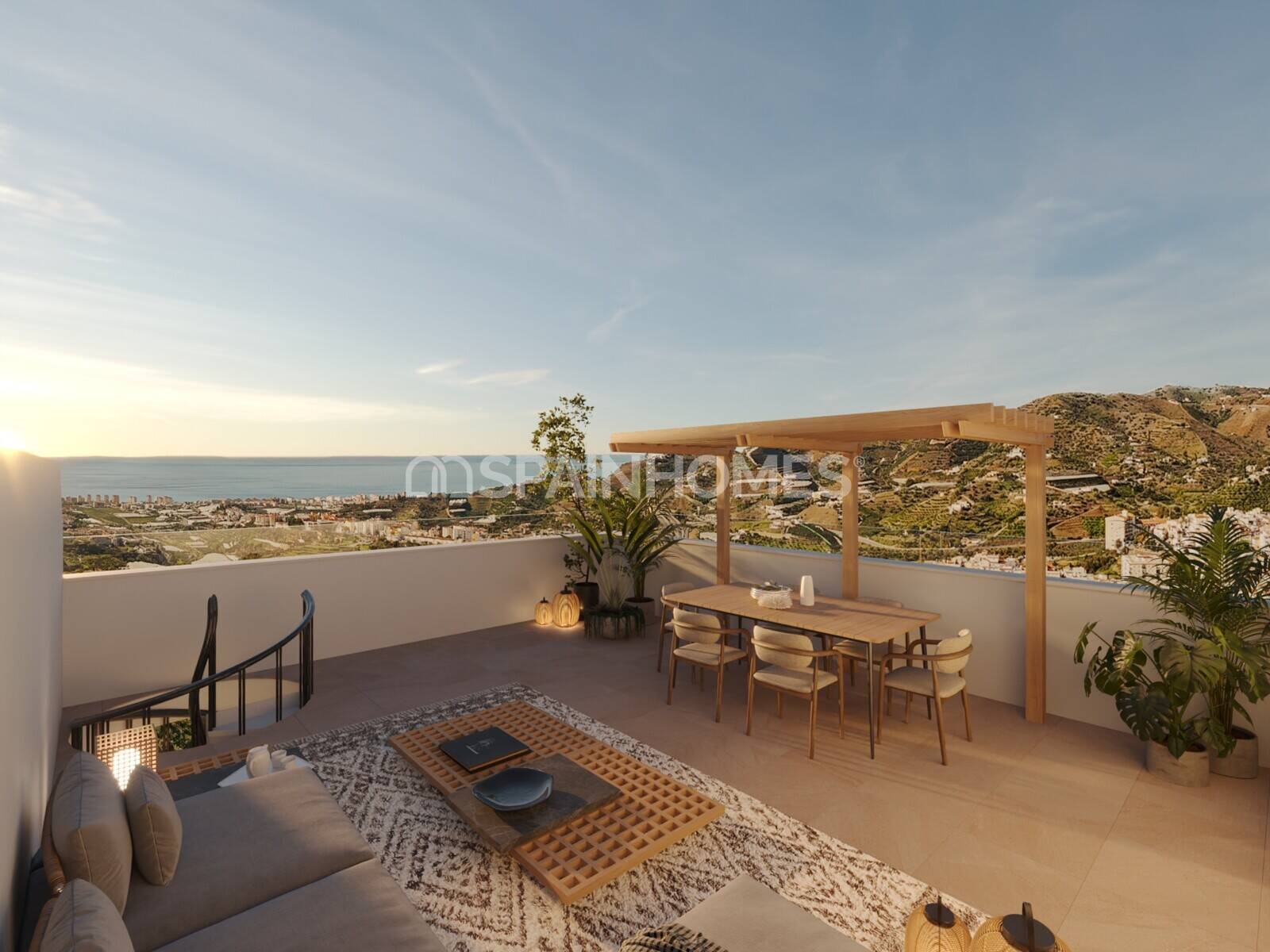 Dzīvoklis Torrox, Malaga, Spānijā 2 istabas, 70 m2 Nr. 139756