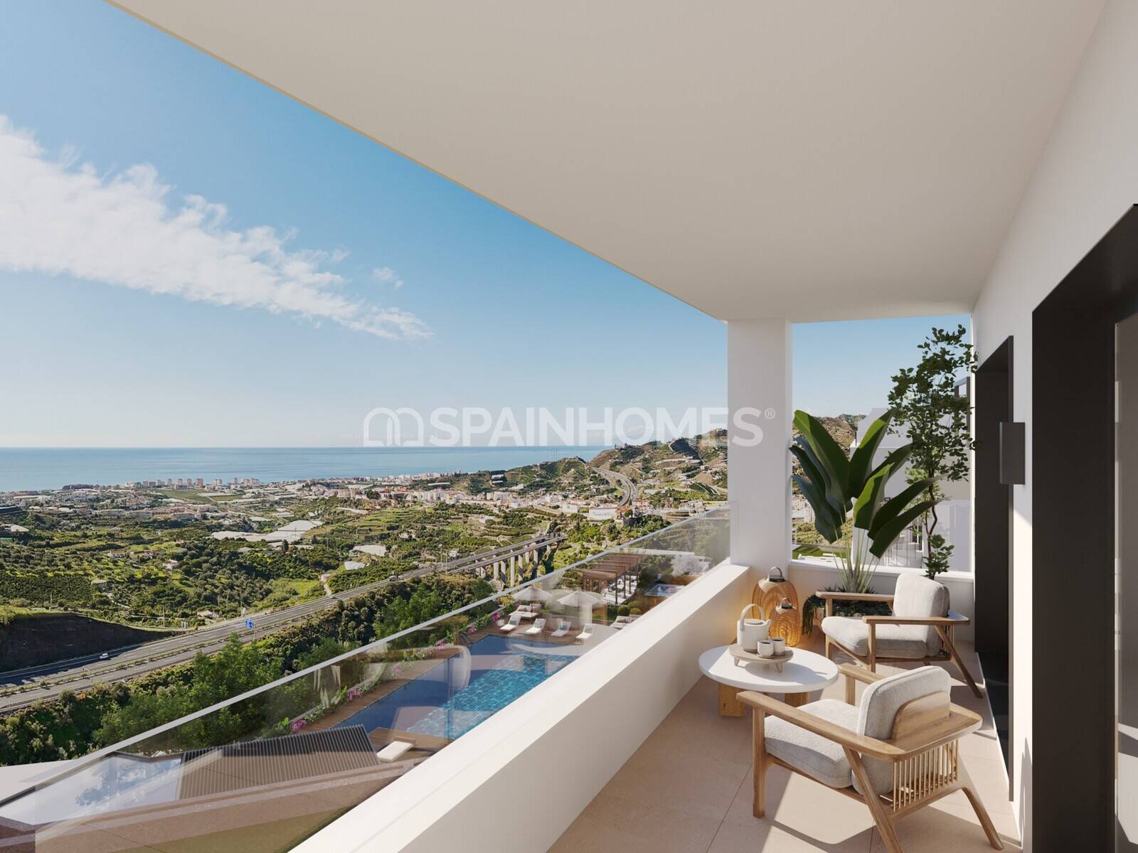 Dzīvoklis Torrox, Malaga, Spānijā 2 istabas, 70 m2 Nr. 139756