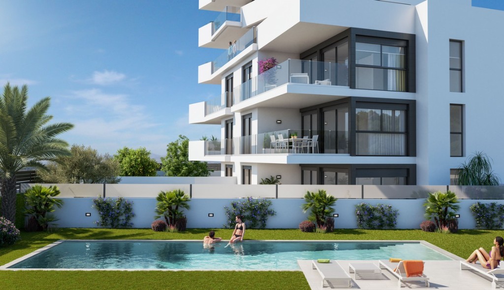 Apartament w Guardamar del Segura, Alicante, Hiszpania 3 sypialnie, 94 mkw. nr 145226