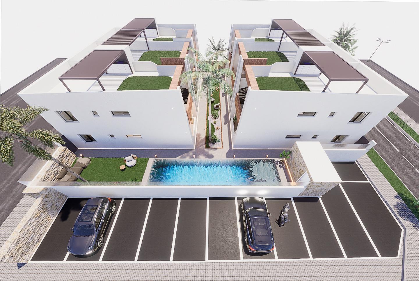 Bungalow i San Pedro del Pinatar, Murcia, Spanien 2 sovrum, 63 kvm. Nr. 119668