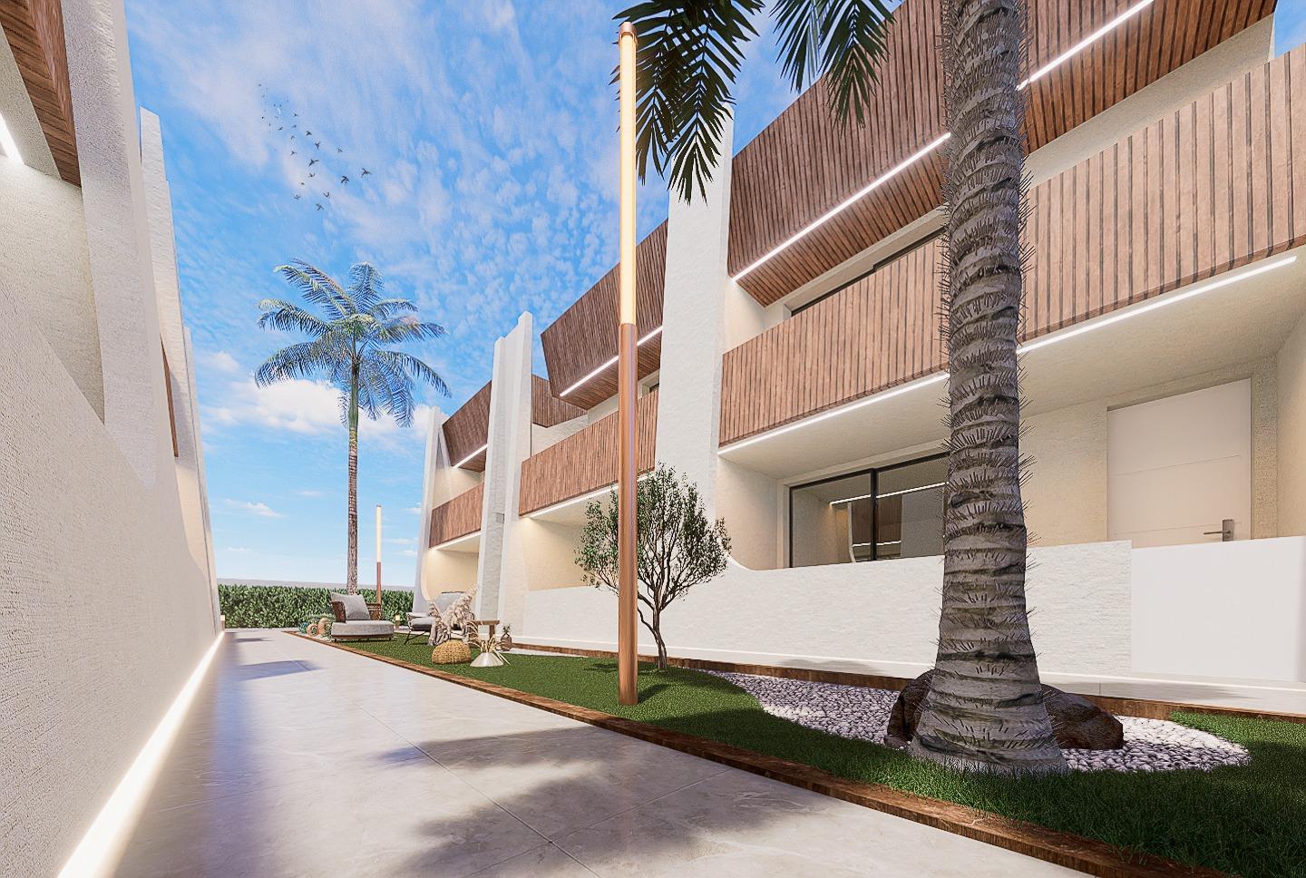 Bungalow i San Pedro del Pinatar, Murcia, Spanien 2 sovrum, 63 kvm. Nr. 119668