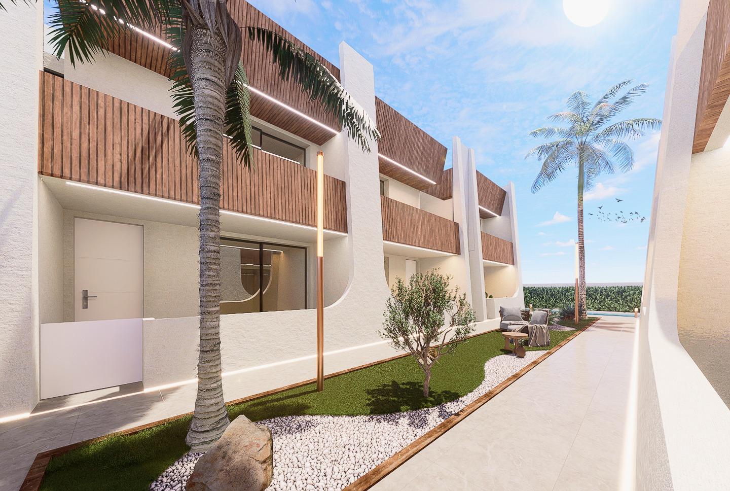 Bungalow i San Pedro del Pinatar, Murcia, Spanien 2 sovrum, 63 kvm. Nr. 119668
