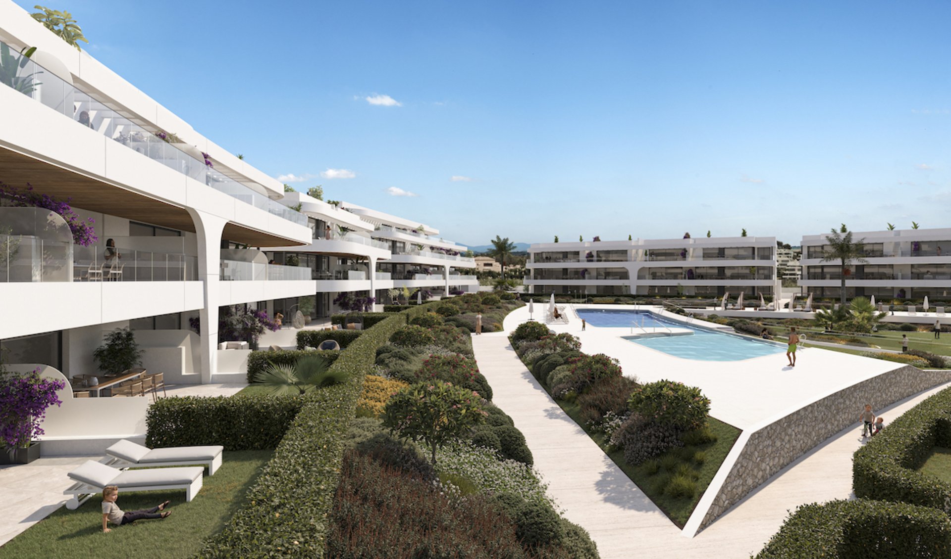 Bungalow en Estepona, Málaga, España 3 dormitorios, 269 m2 No. 136838