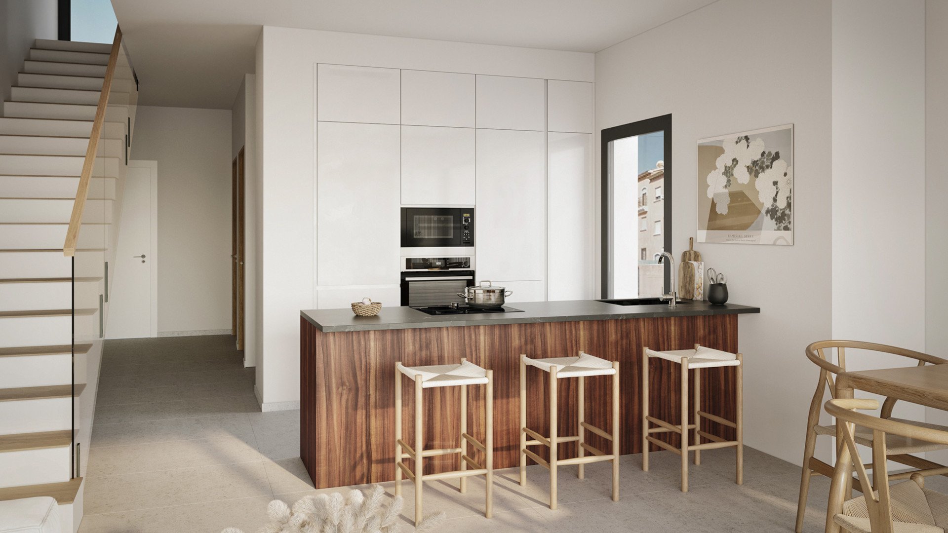 Apartamento en GOMERA STAR, Aguas Nuevas, Albacete, España 2 dormitorios, 87.4 m2 No. 155954