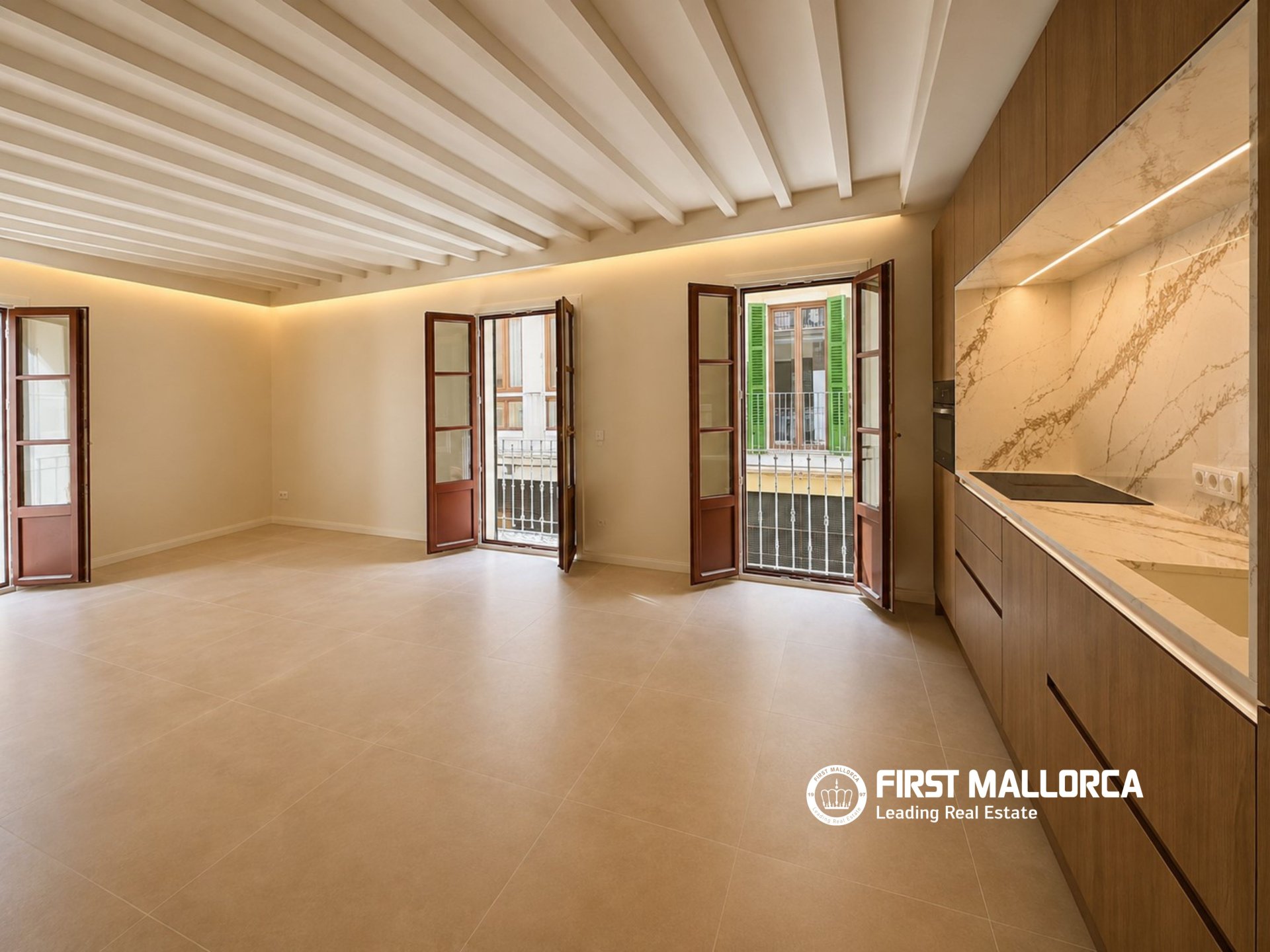 Dzīvoklis Palma de Majorca, Mallorca, Spānijā 3 istabas, 130 m2 Nr. 195392