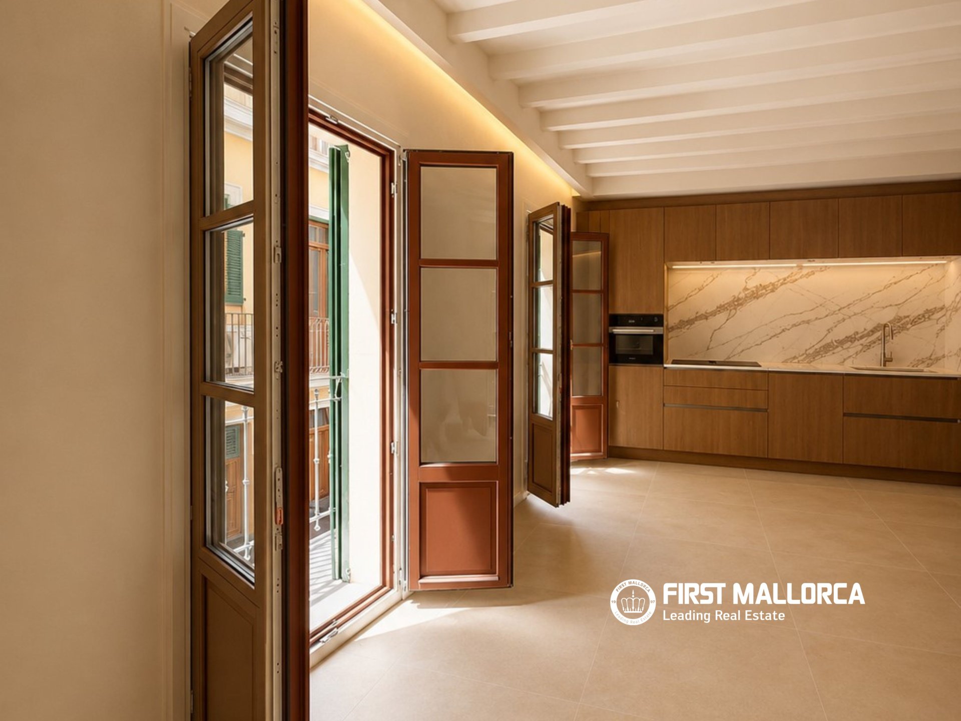 Dzīvoklis Palma de Majorca, Mallorca, Spānijā 3 istabas, 130 m2 Nr. 195392