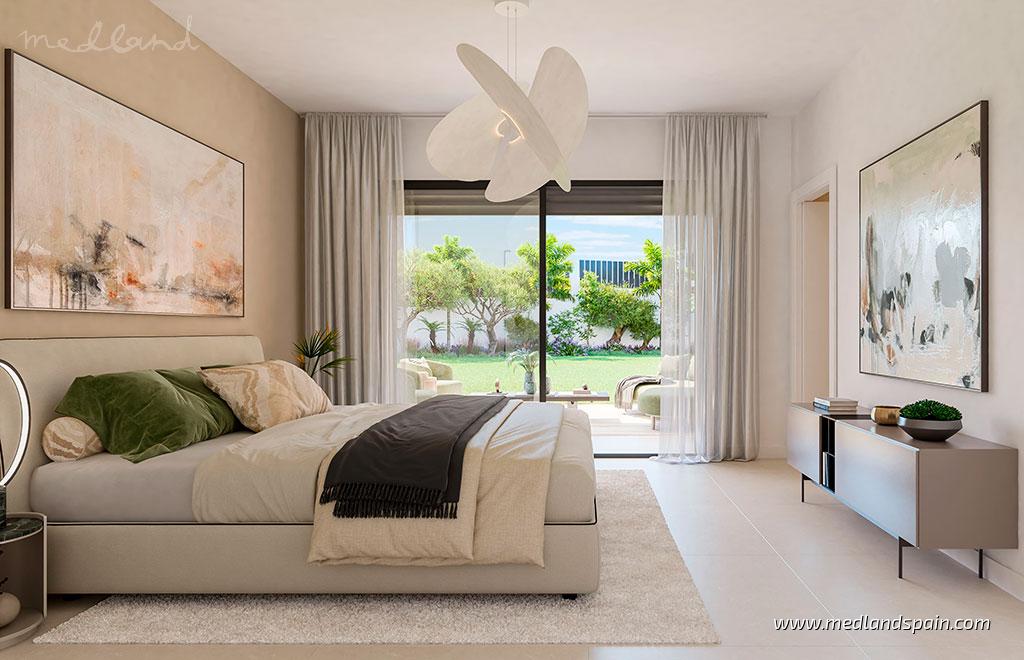Villa i Estepona, Malaga, Spanien 4 sovrum, 180 kvm. Nr. 192991