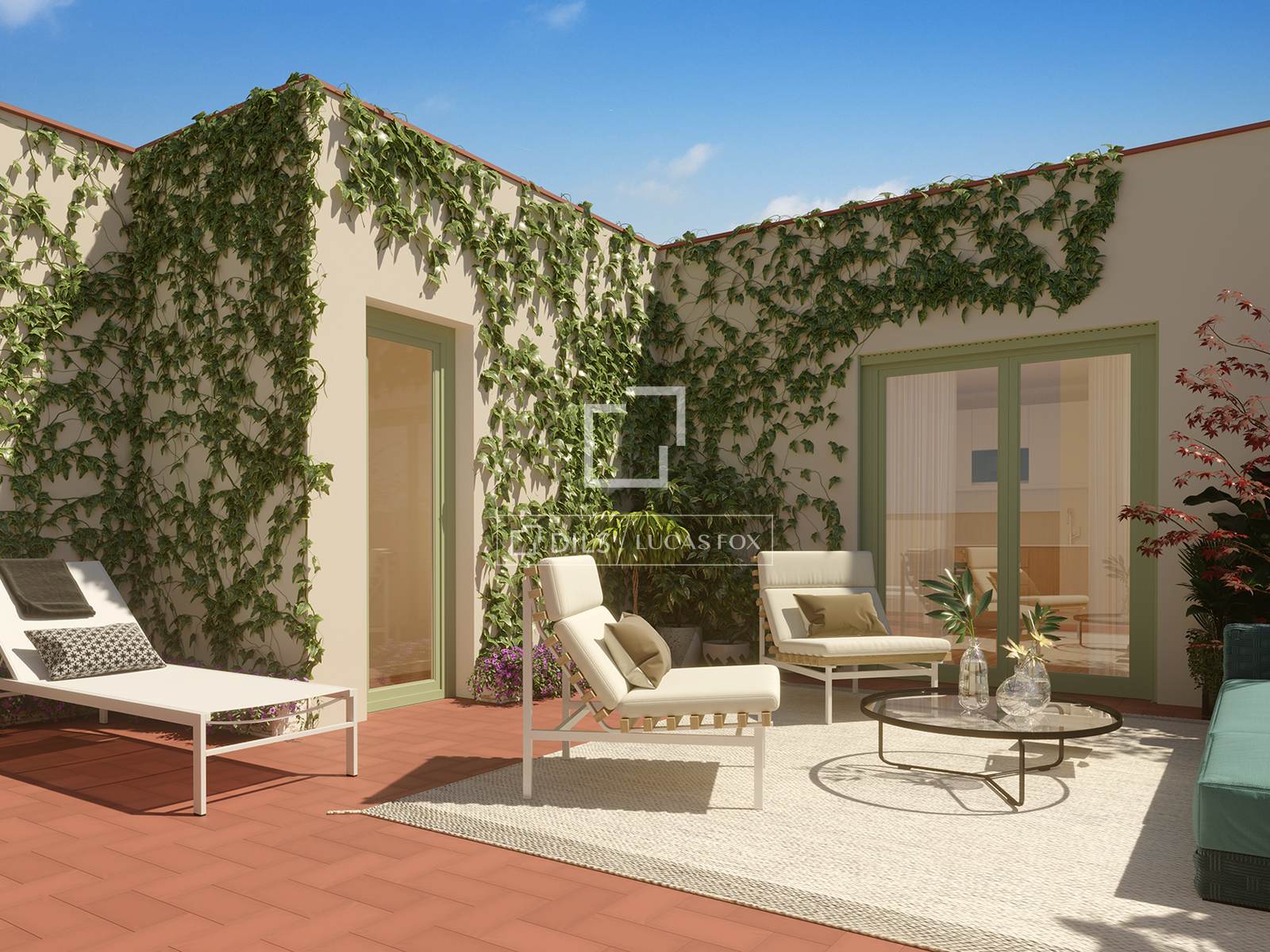 Penthouse w Barcelona, Hiszpania 2 sypialnie, 57 mkw. nr 192612