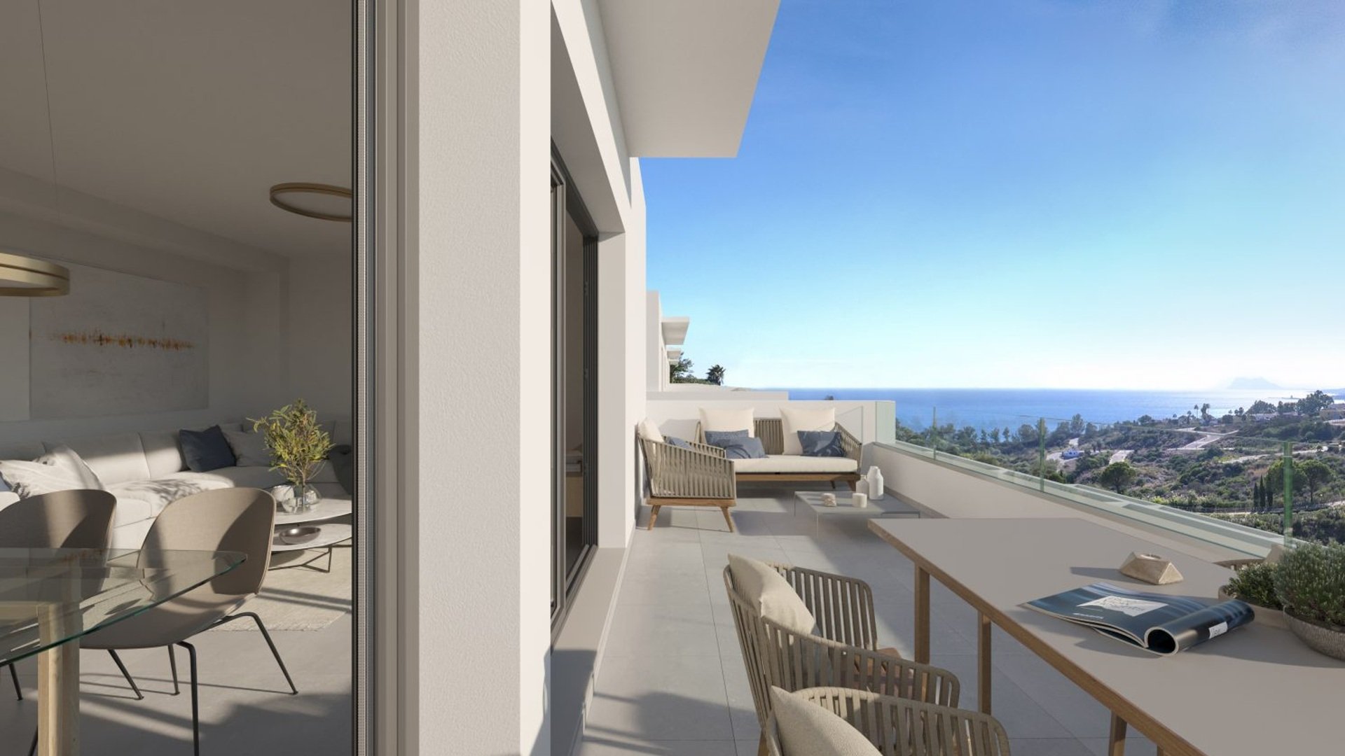 Townhouse in Blue View Heights, Manilva, Malaga, Spanien 4 Schlafzimmer, 121 m2 Nr. 65787