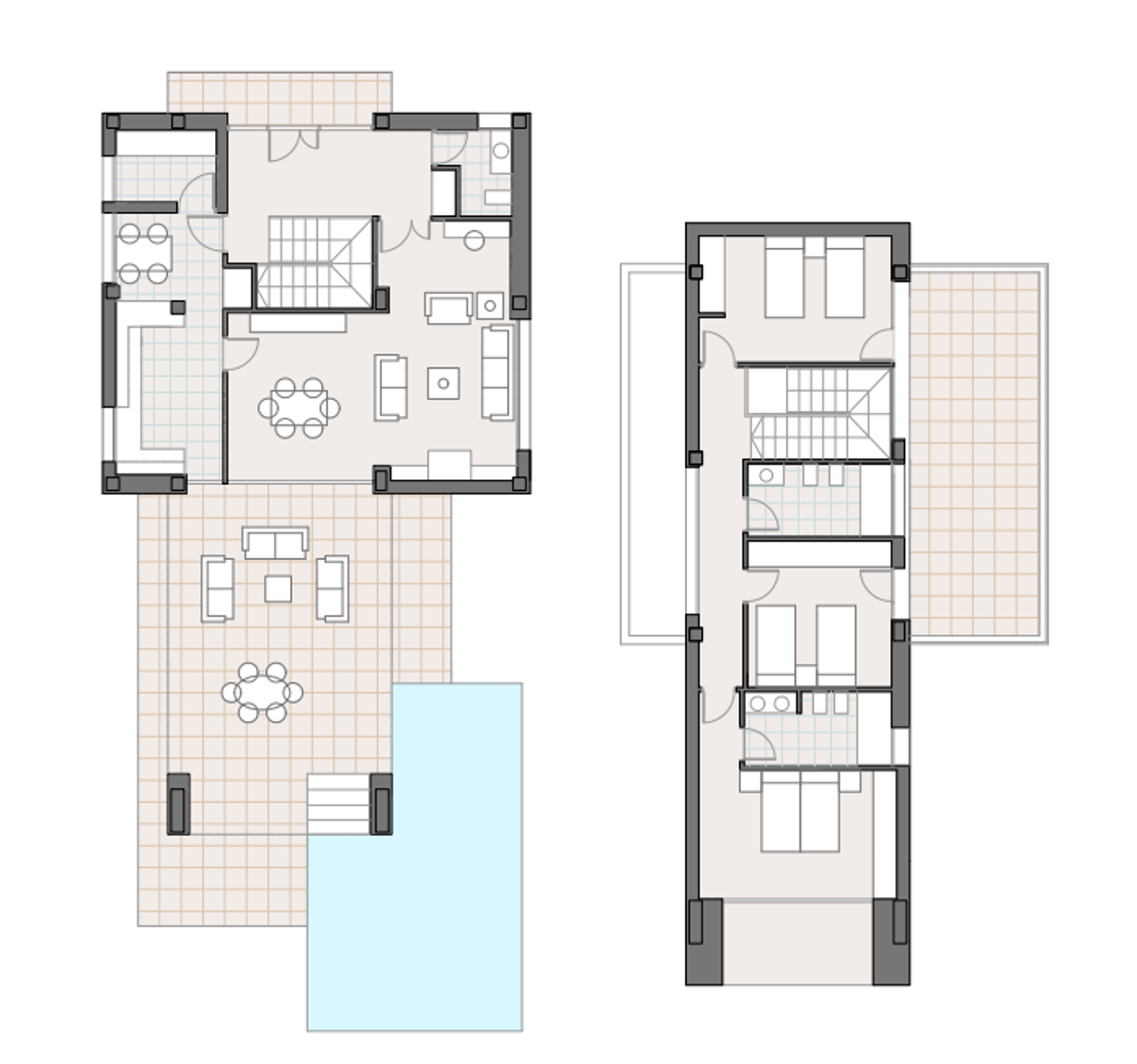Villa a Javea, Alicante, Spagna 3 camere da letto, 266 mq. N° 149020