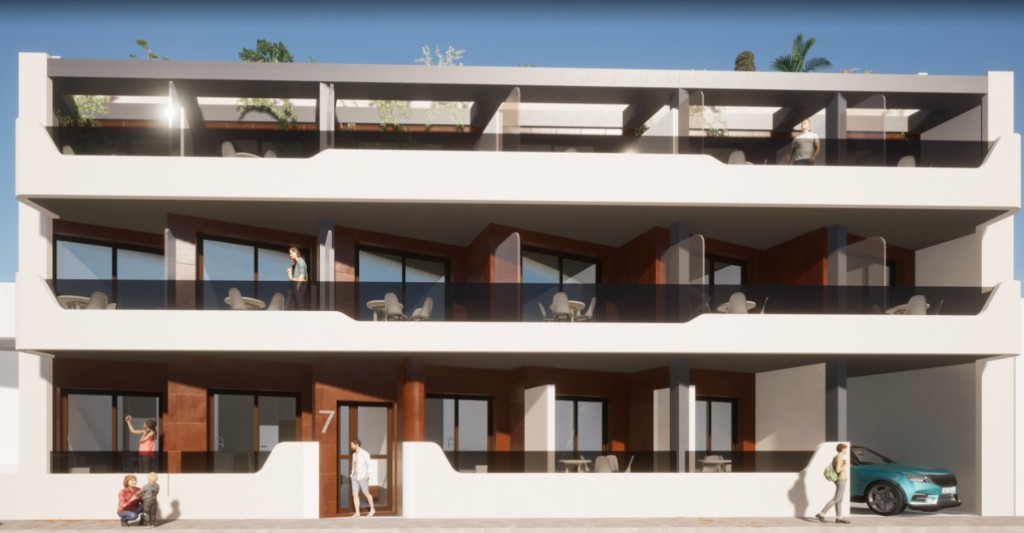 Dzīvoklis Torrevieja, Alicante, Spānijā 1 istaba, 56 m2 Nr. 145080