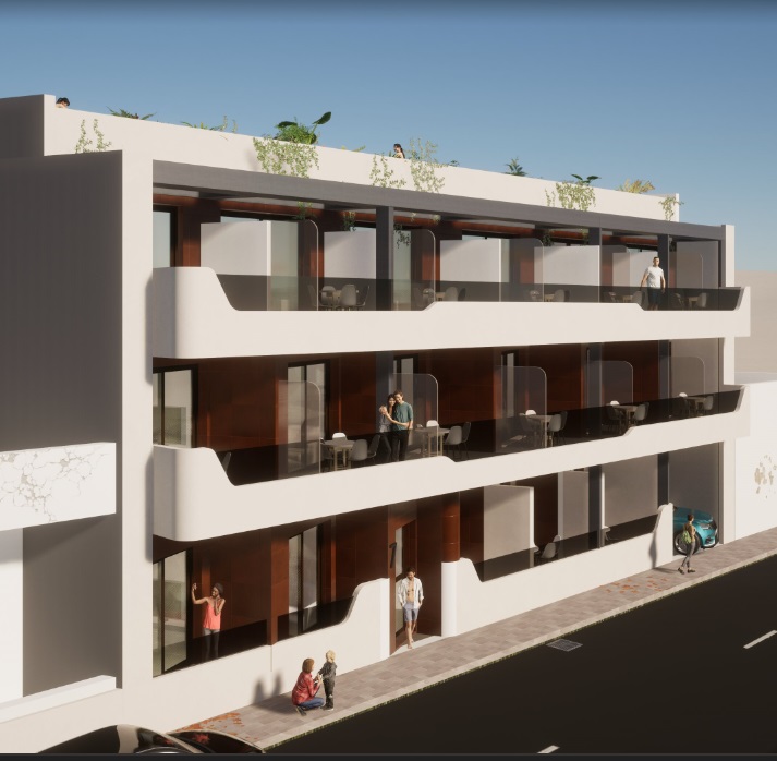 Dzīvoklis Torrevieja, Alicante, Spānijā 1 istaba, 56 m2 Nr. 145080