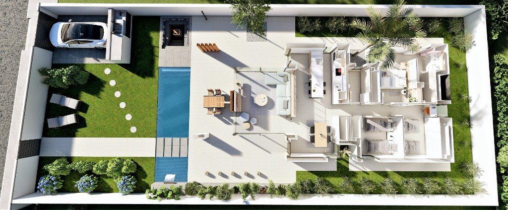 Villa San Fulgencio, Alicante, Spānijā 3 istabas, 145 m2 Nr. 145078