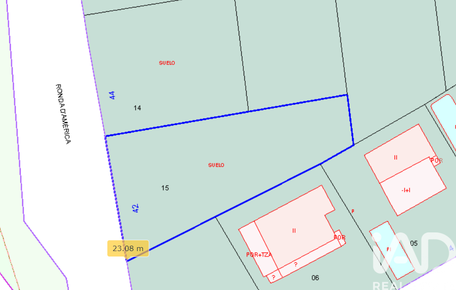 Terreno a Vilanova i la Geltru, Barcelona, Spagna 728 mq. N° 172873