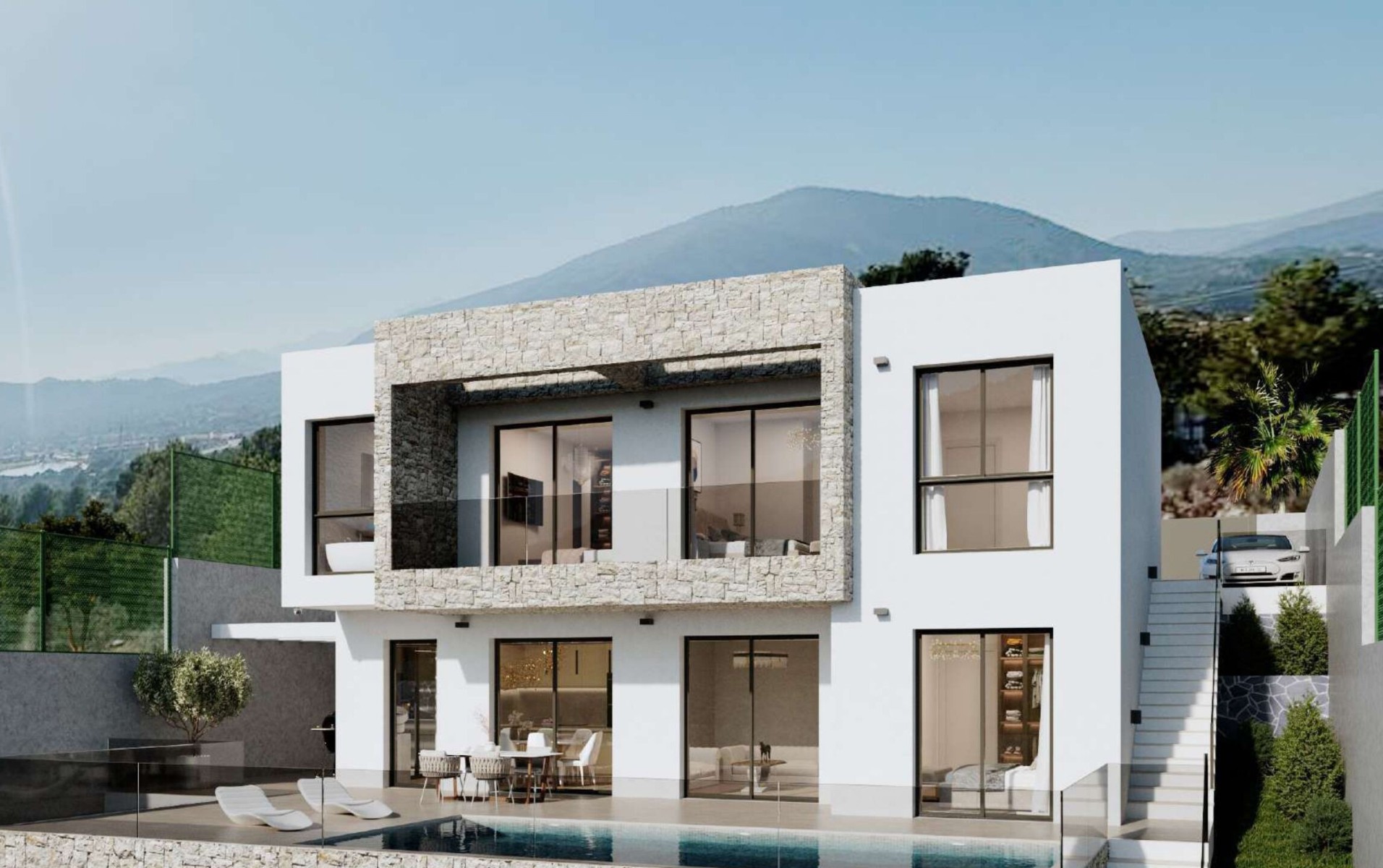 Villa in Benidorm, Alicante, Spain 4 bedrooms, 306 sq.m. No. 154521