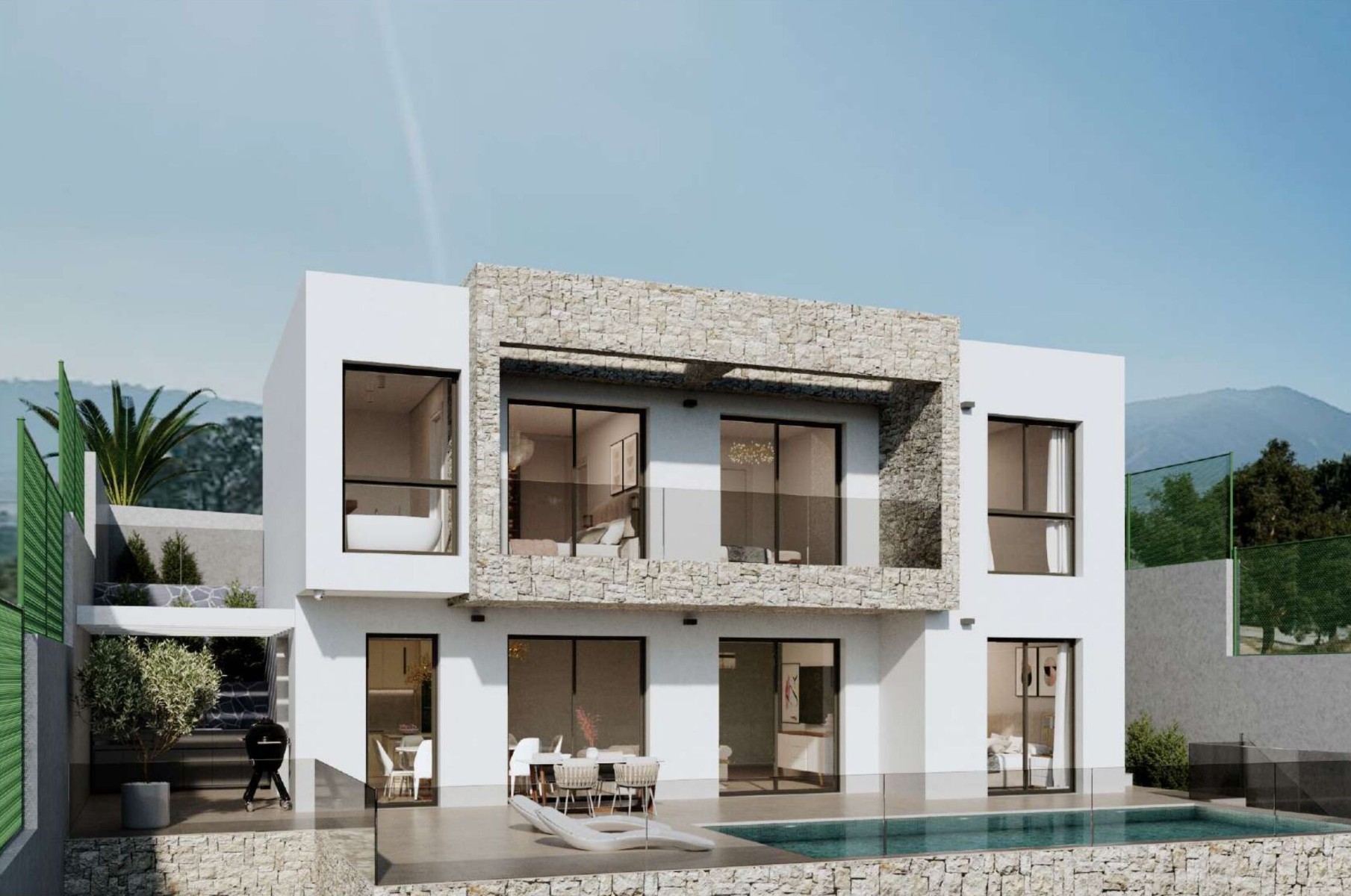 Villa in Benidorm, Alicante, Spain 4 bedrooms, 306 sq.m. No. 154521