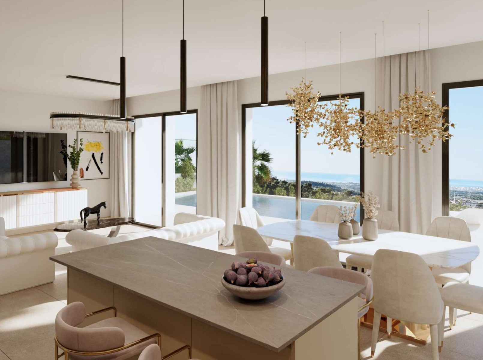 Villa in Benidorm, Alicante, Spain 4 bedrooms, 306 sq.m. No. 154521