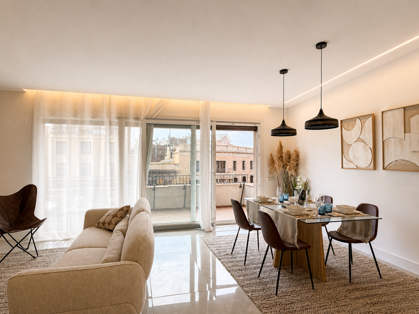 Wohnung in L'Eixample, Barcelona, Spanien 2 Schlafzimmer, 117 m2 Nr. 167659