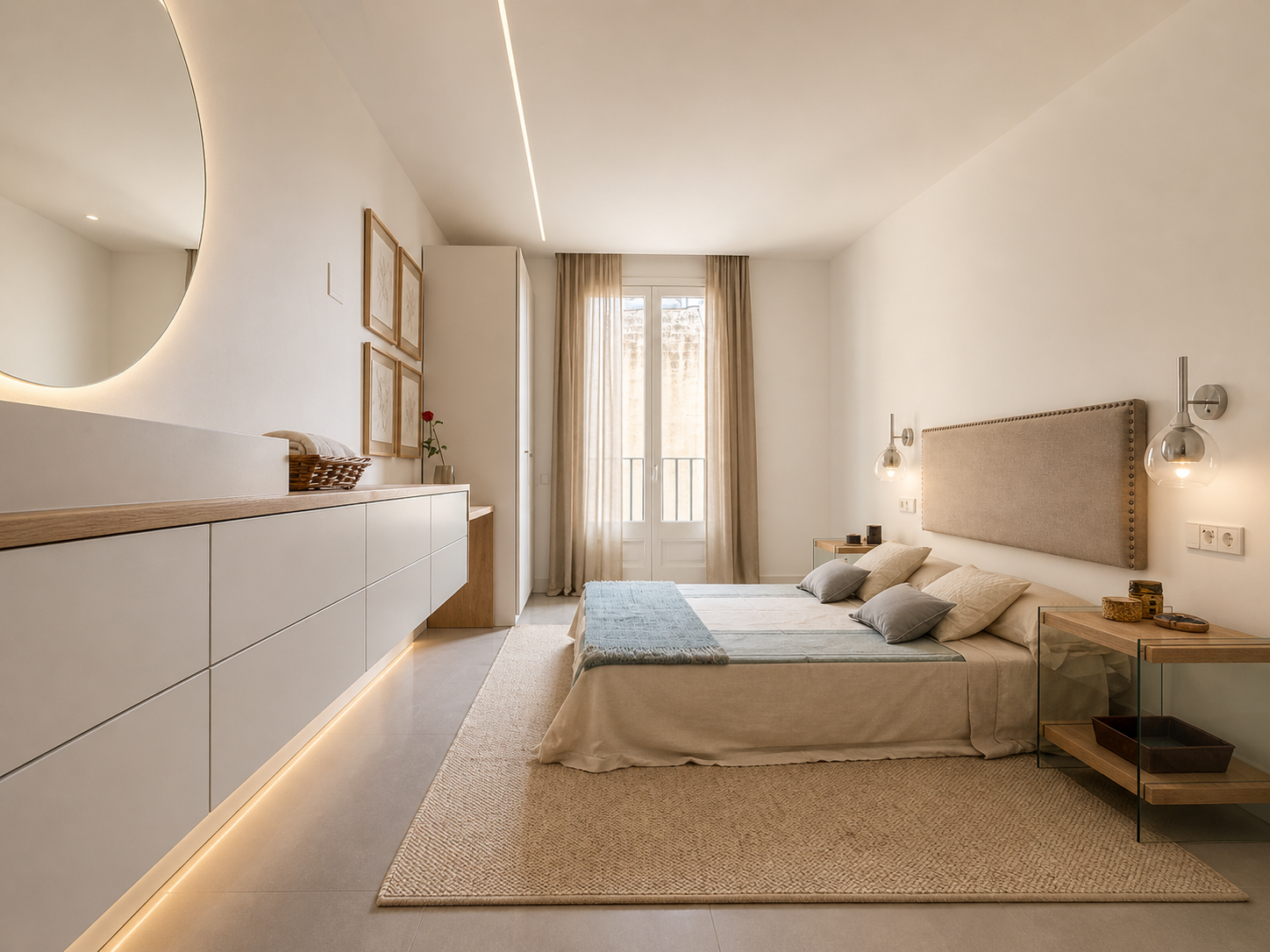 Wohnung in L'Eixample, Barcelona, Spanien 2 Schlafzimmer, 117 m2 Nr. 167659