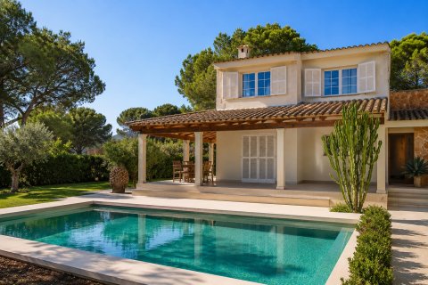 Huvila Santa Ponsa, Mallorca, Espanja 4 makuuhuonetta, 241 m2 No. 193636