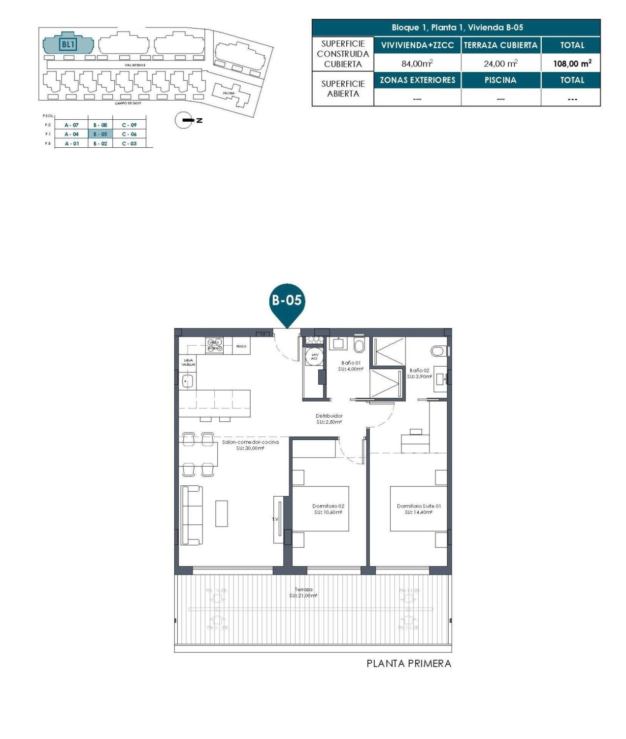 Apartamento en Murcia, España 2 dormitorios, 84 m2 No. 188941