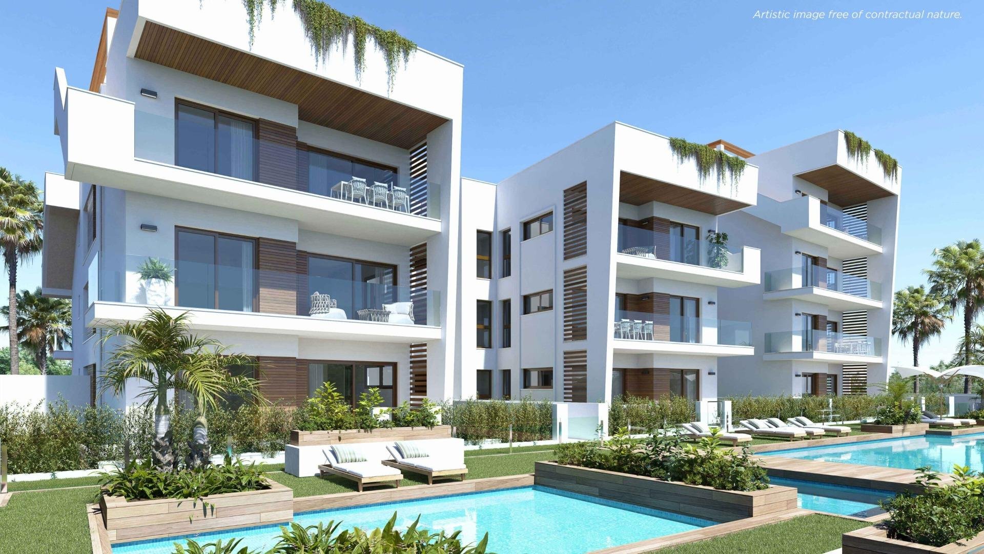 Apartamento en Murcia, España 2 dormitorios, 87 m2 No. 188946