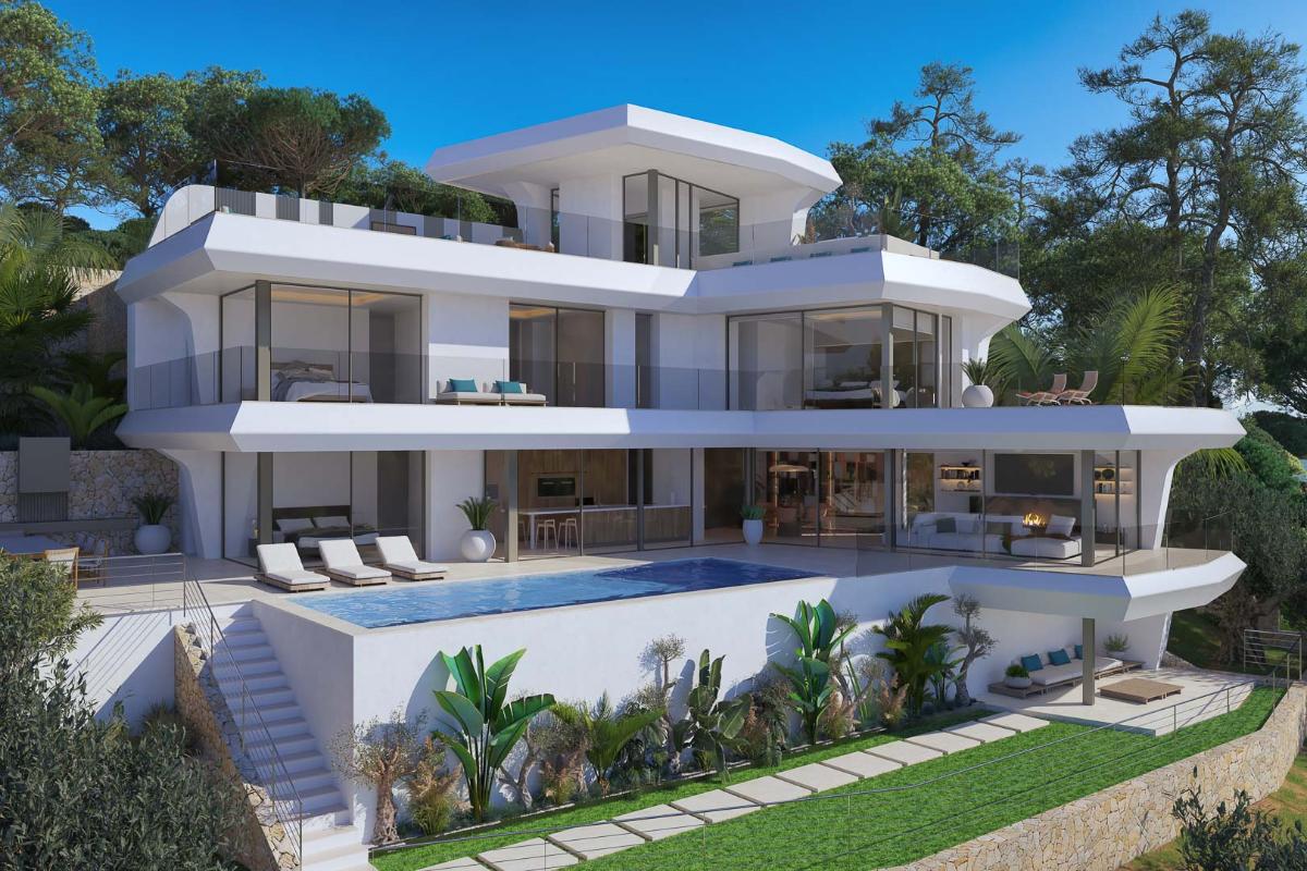 Villa in Altea, Alicante, Spain 4 bedrooms, 509 sq.m. No. 149007