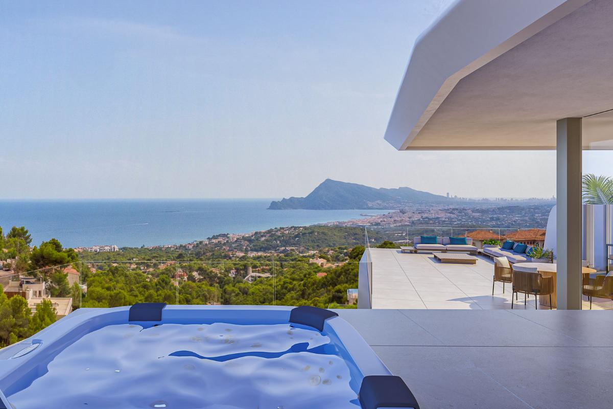 Villa in Altea, Alicante, Spain 4 bedrooms, 509 sq.m. No. 149007