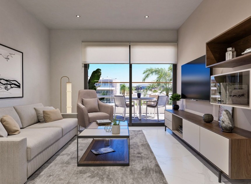 Apartamento en Torrevieja, Alicante, España 3 dormitorios, 100 m2 No. 145160
