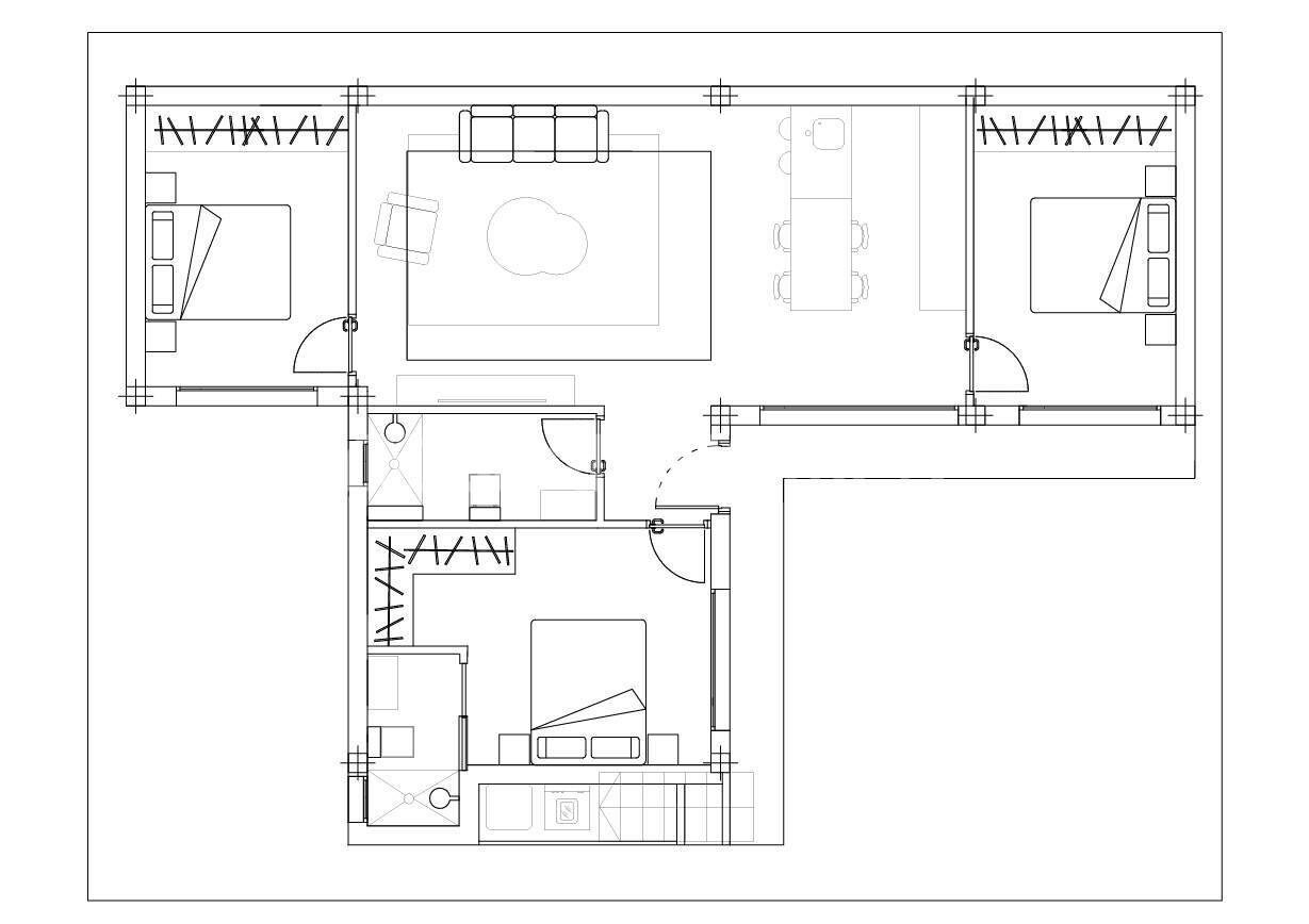 Villa Torre-Pacheco, Murcia, Spānijā 3 istabas, 100 m2 Nr. 164355