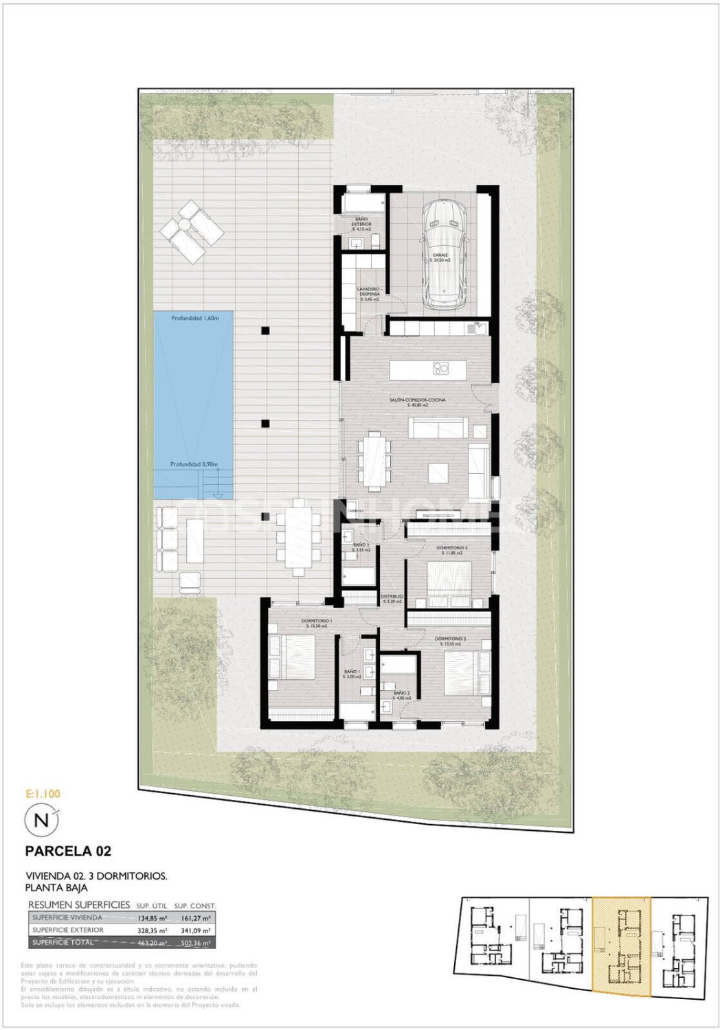 Villa San Pedro del Pinatar, Murcia, Spānijā 3 istabas, 159 m2 Nr. 164357