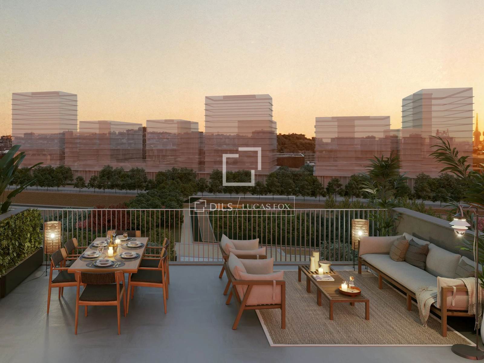 Penthauss Barcelona, Spānijā 4 istabas, 136 m2 Nr. 150617