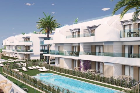Lägenhet i Pilar de la Horadada, Alicante, Spanien 2 sovrum, 63 kvm. Nr. 142363