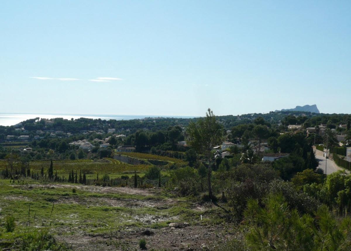 Land plot in Moraira, Alicante, Spain No. 80550