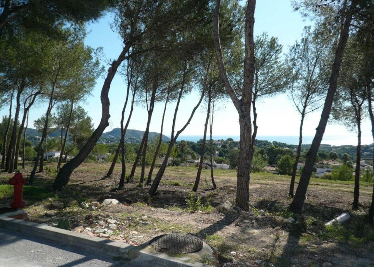 Land plot in Moraira, Alicante, Spain No. 80550
