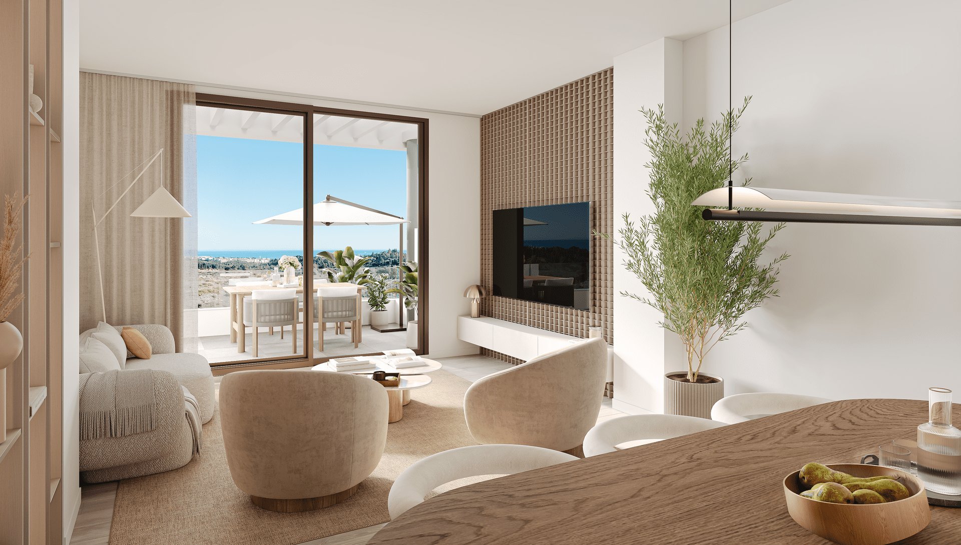 Wohnung in Mijas, Malaga, Spanien 2 Schlafzimmer, 75 m2 Nr. 134902