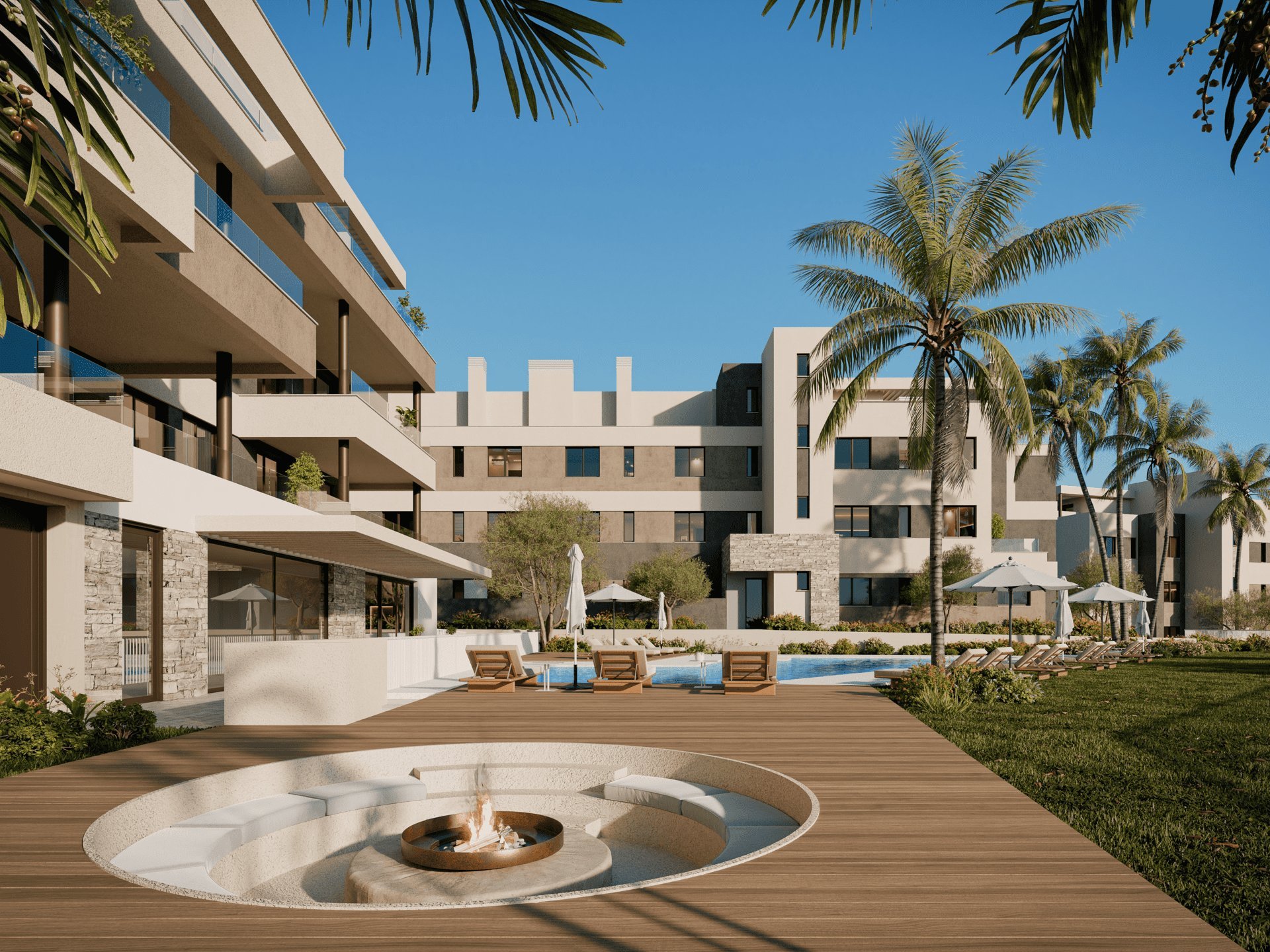 Apartment à Mijas, Malaga, Espagne 3 chambres, 92 m2 No. 134901